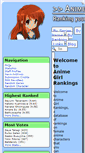 Mobile Screenshot of animegirlrankings.com